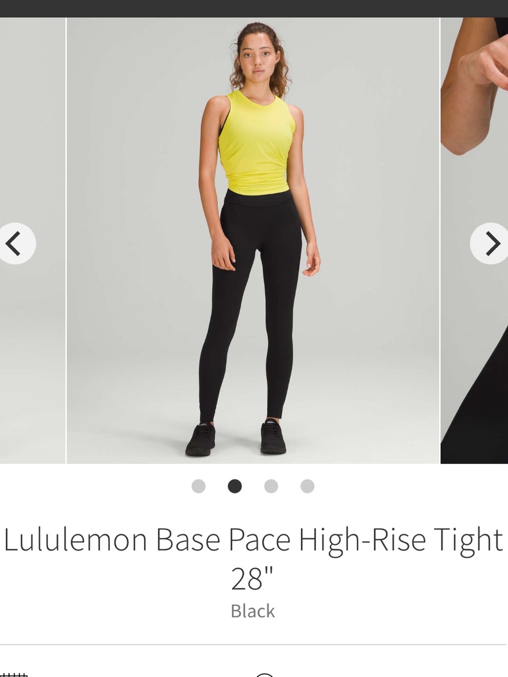 NWOT!! Lululemon Base Pace High-Rise Tight - Picture 4 of 10